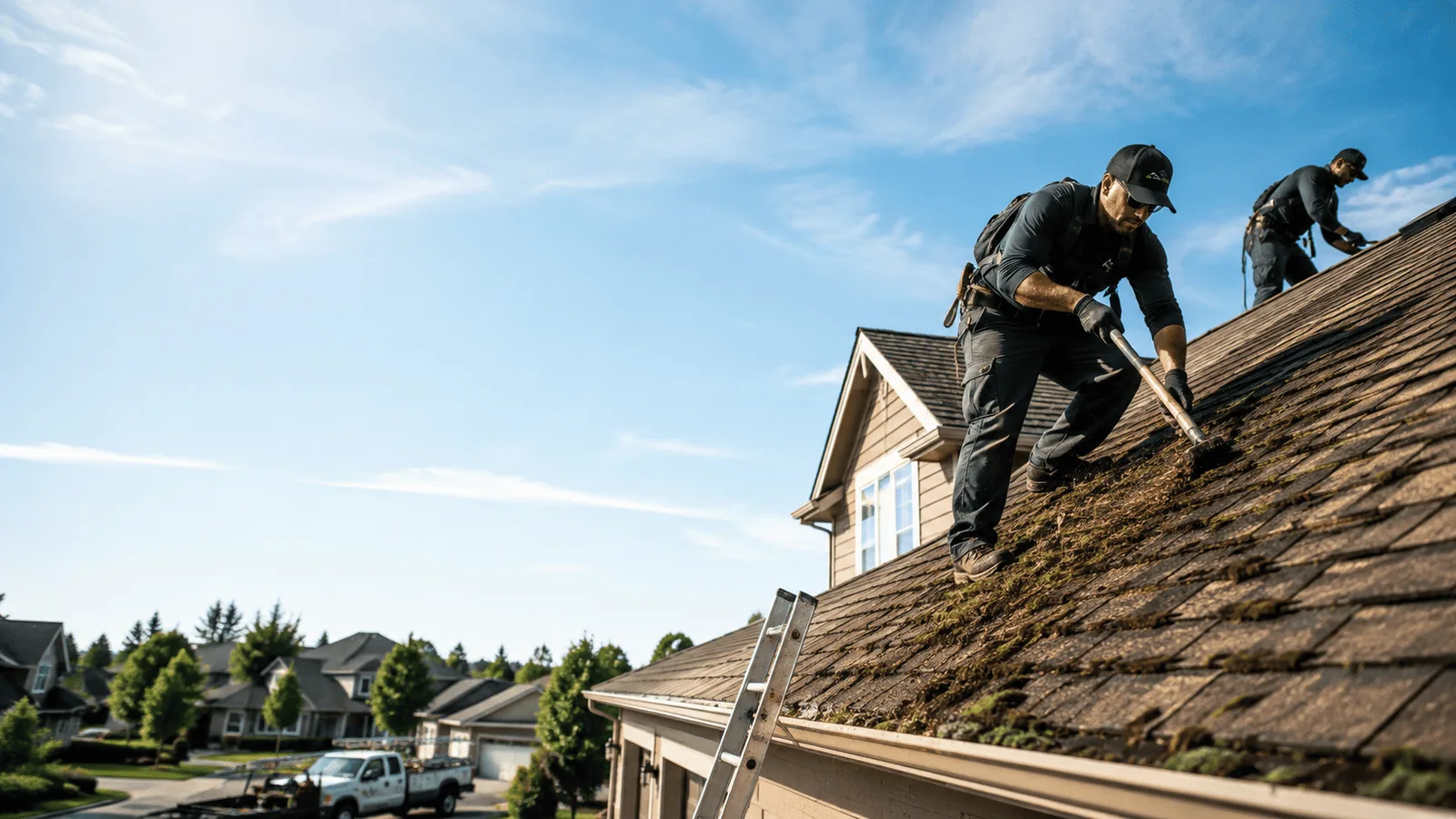 Roof Moss Removal in Sequim, WA near me